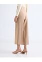 Pantalón Culotte Con Pinzas  Para Mujer Café Seven Seven de Seven Seven