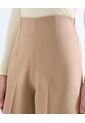 Pantalón Culotte Con Pinzas  Para Mujer Café Seven Seven de Seven Seven