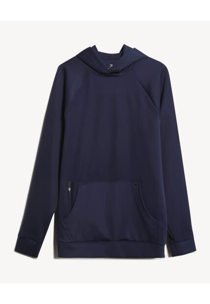 Hoodie Deportivo  Para Hombre Azul Seven Seven