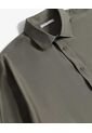 Camisa Relaxed Manga Larga  Para Hombre Verde Seven Seven de Seven Seven