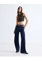 Top Tejido Crop Cuello Redondo  Para Mujer Verde Seven Seven de Seven Seven