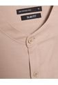 Camisa Para Hombre Manga Larga  Color Beige Marca Seven Seven #45012023 de Seven Seven