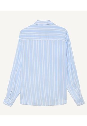 Blusa Para Mujer Manga Larga Color Azul Claro Marca Seven Seven #28123738