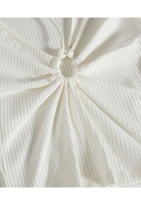 Camiseta Para Mujer Manga Corta Color Crudo Marca Seven Seven #28095378