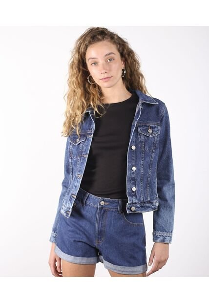 Short Para Mujer  Color Azul Medio Marca Seven Seven #28190581