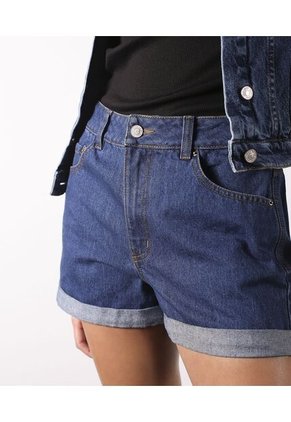 Short Para Mujer  Color Azul Medio Marca Seven Seven #28190581