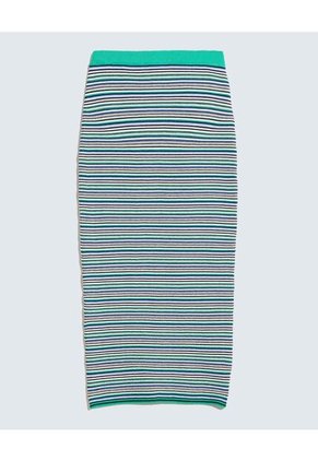 Falda Para Mujer Medio Color Verde Marca Seven Seven #28140933