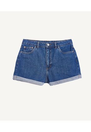 Short Para Mujer  Color Azul Medio Marca Seven Seven #28190581