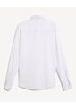 Camisa Regular Con Botonadura Frontal  Para Hombre Crudo Seven Seven de Seven Seven
