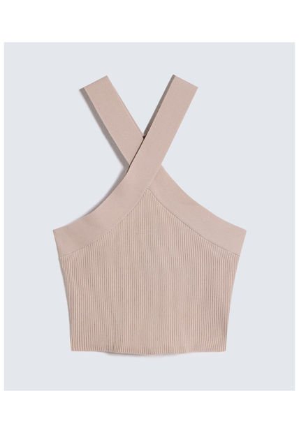 Crop Top Para Mujer Manga Sisa Color Rosa Marca Seven Seven #28095818