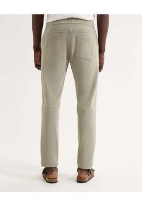 Pantalón De Sudadera  Para Hombre Beige Seven Seven