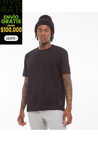 Camiseta Para Hombre Manga Corta Cuello Redondo Color Negro Marca Seven Seven #45092326 Seven Seven