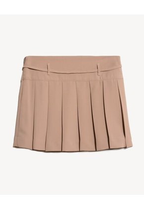 Falda Para Mujer Corto Color Café Marca Seven Seven #28140946