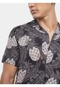 Camisa Para Hombre Manga Corta  Color Negro Marca Seven Seven #45011695 de Seven Seven