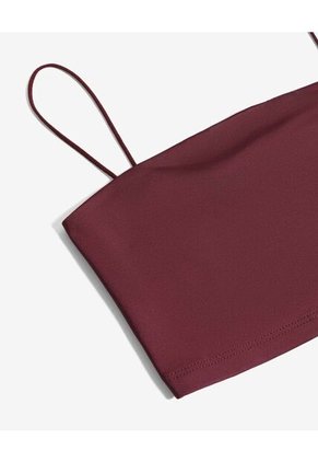 Camiseta  Para Mujer Manga Sisa Moda Color Vino Marca Seven Seven #28096573