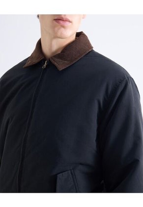 Chaqueta  Para Hombre Bomber Color Negro Marca Seven Seven #45080486