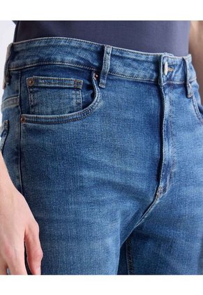 Jean  Para Hombre Regular Color Azul Marca Seven Seven #45160660