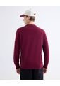 Saco  Para Hombre Cuello Redondo Color Vino Marca Seven Seven #45330256 de Seven Seven