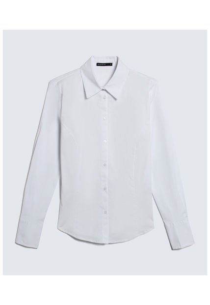 Blusa Para Mujer Manga Larga Color Blanco Marca Seven Seven #28123997