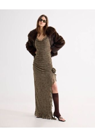 Vestido  Para Mujer M/Sisa Largo Color Verde Marca Seven Seven #28171464 Seven Seven