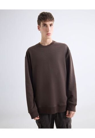 Buzo  Para Hombre Cuello Redondo Color Café Marca Seven Seven #45060729 Seven Seven