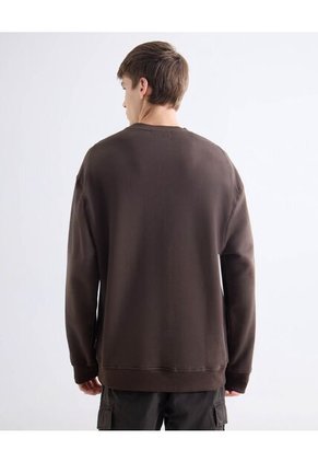 Buzo  Para Hombre Cuello Redondo Color Café Marca Seven Seven #45060729