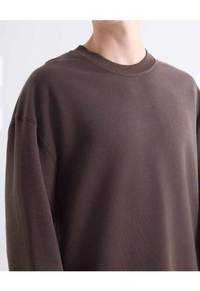 Buzo  Para Hombre Cuello Redondo Color Café Marca Seven Seven #45060729