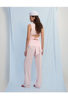 Blusa  Para Mujer Manga Sisa Color Rosado Marca Seven Seven #28124163