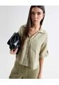 Blusa Para Mujer Manga Corta Color Beige Marca Seven Seven #28124011 de Seven Seven
