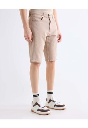 Bermuda  Para Hombre Regular Largo Color Arena Marca Seven Seven #45100761