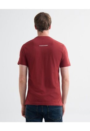 Camiseta Para Hombre Manga Corta Cuello Redondo Color Rojo Marca Seven Seven #45092664