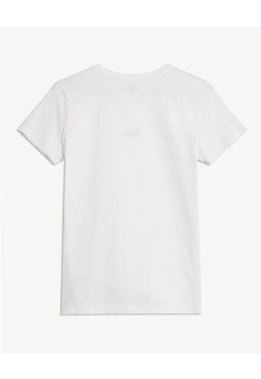 Camiseta Para Mujer Manga Corta Cuello Redondo Color Crudo Marca Seven Seven #28096548