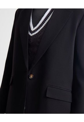 Blazer Para Mujer  Color Negro Marca Seven Seven #28400053