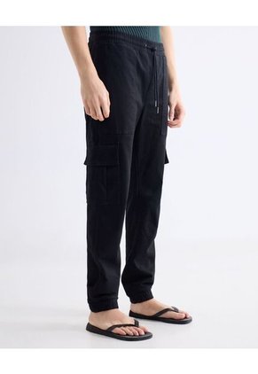 Pantalón  Para Hombre Jogger Color Negro Marca Seven Seven #45071184