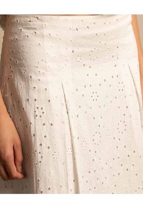 Falda  Para Mujer Medio Color Crudo Marca Seven Seven #28140989