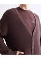 Saco  Para Hombre Cardigan Color Café Marca Seven Seven #45330266 de Seven Seven