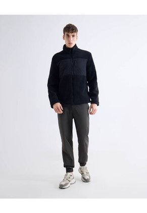 Chaqueta  Para Hombre Trucker Color Negro Marca Seven Seven #45080498