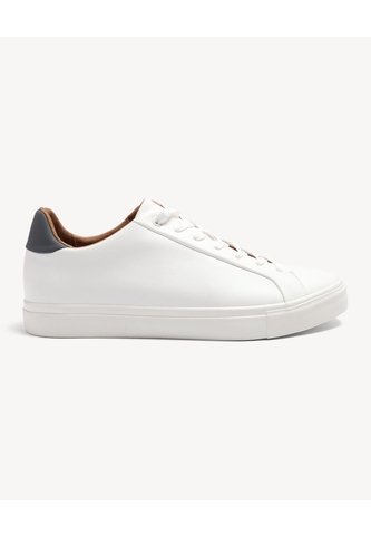 Tenis Minimal White  Para Hombre Crudo Seven Seven Seven Seven