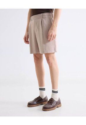 Bermuda  Para Hombre Regular Corto Color Beige Marca Seven Seven #45100773