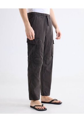 Pantalón  Para Hombre Multiusos Plano Color Verde Marca Seven Seven #45071126