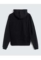 Chaqueta Trucker Con Capota  Para Hombre Negro Seven Seven de Seven Seven