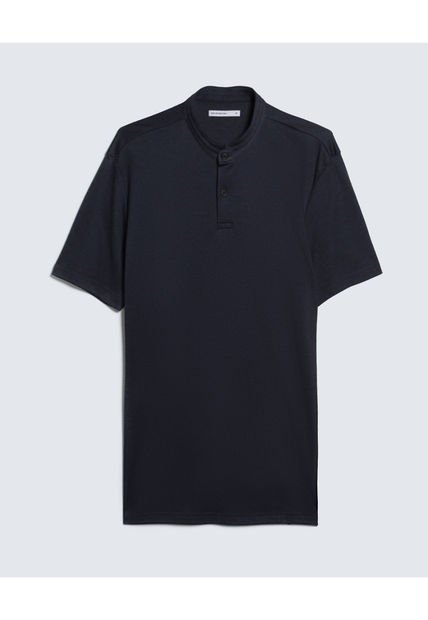 Polo Para Hombre Cuello Maquina  Color Azul Oscuro Marca Seven Seven #45110869