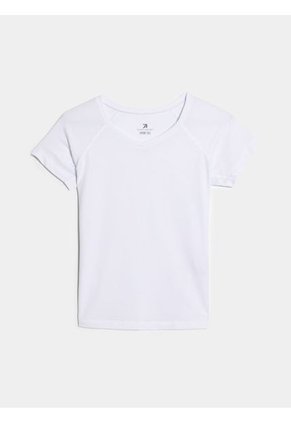 Camiseta Manga Corta Mujer Seven Poliéster Blanco 28093535-10104