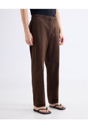 Pantalón  Para Hombre Jogger Color Café Marca Seven Seven #45071188