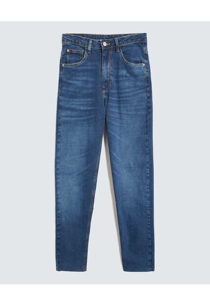 Jean Para Mujer Mom Color Azul Marca Seven Seven #28160926