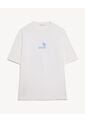 Camiseta Relaxed Estampado Chill  Para Hombre Blanco Seven Seven de Seven Seven