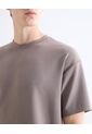 Camiseta  Para Hombre Manga Corta Cuello Redondo Color Taupe Marca Seven Seven #45092871 de Seven Seven