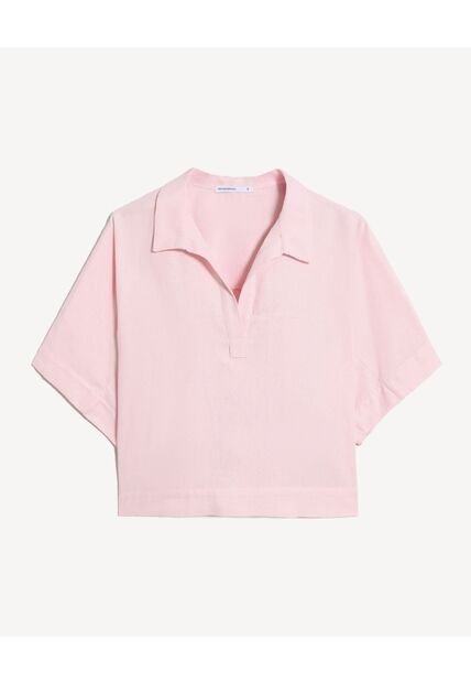 Blusa Resort Manga Kimono  Para Mujer Rosa Seven Seven