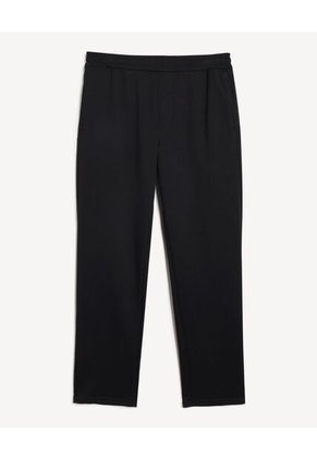 Pantalón Jogger Straight Para Hombre Negro Seven Seven
