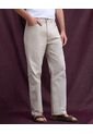 Pantalón Straight 5 Bolsillos  Para Hombre Beige Seven Seven de Seven Seven